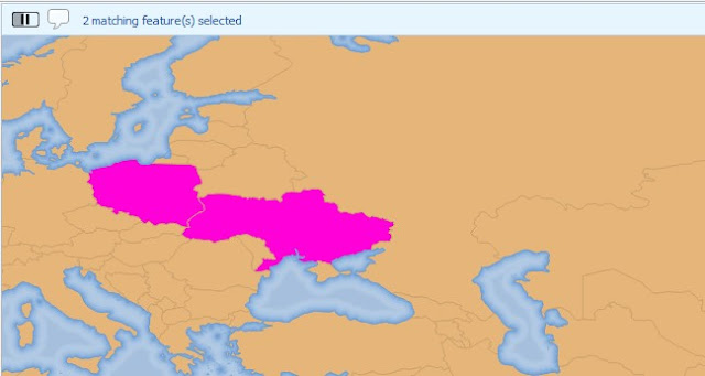 Selecting European countries that touch Russia with a population larger than 10,000,000